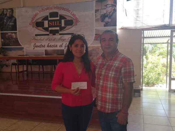 SINDICATO SIIL APORTA CON ESCUELA ESPECIAL VALLE ANDINO