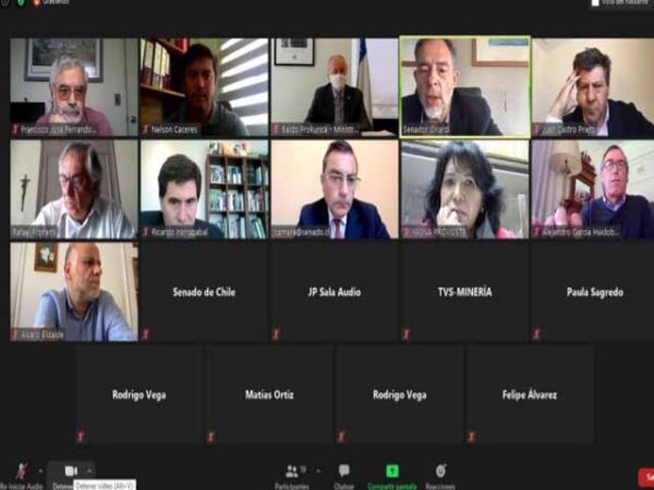 RESPECTO A INTERVENCIÓN DE LOS DIRIGENTES SINDICALES EN DISCUSIÓN POR LA LEY DE GLACIARES